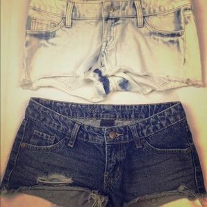 Mossimo size 00 short shorts